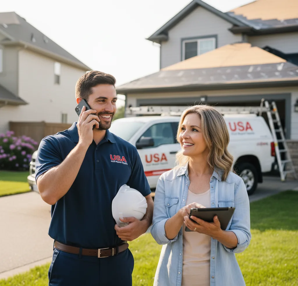 USA Roof Repair Experts customer support in Starks